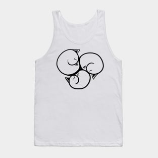 Cat Calming Sigil - Black Tank Top